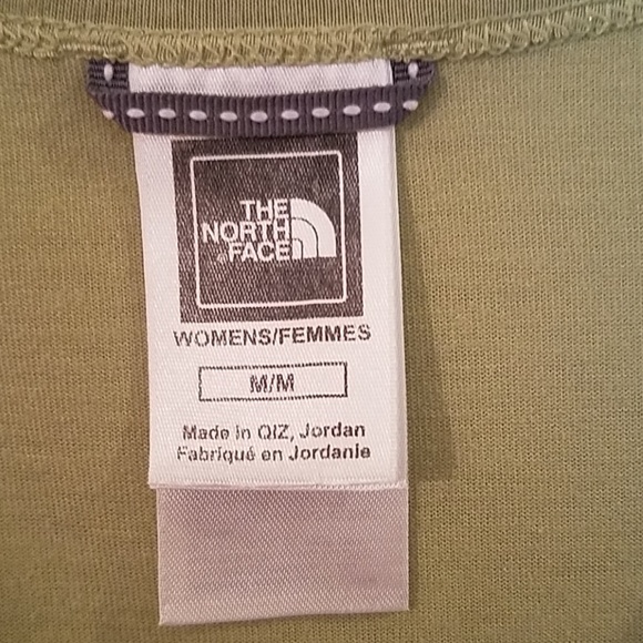 The North Face Green Long Sleeve Pullover Top M - Picture 2 of 4